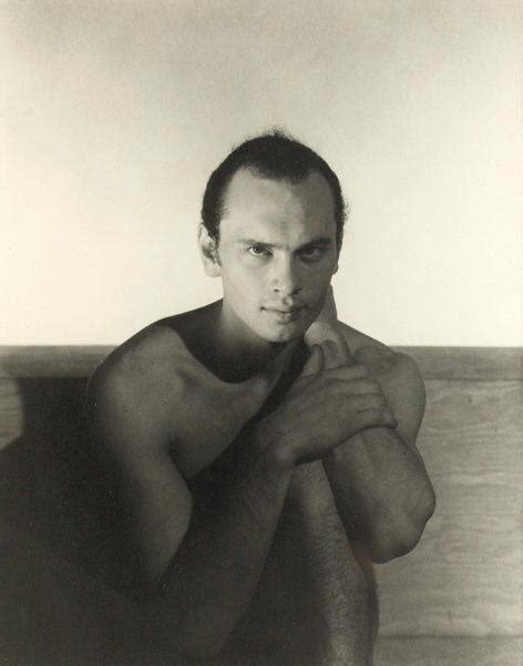 Group of 3 photographs of Yul Brynner , 1942